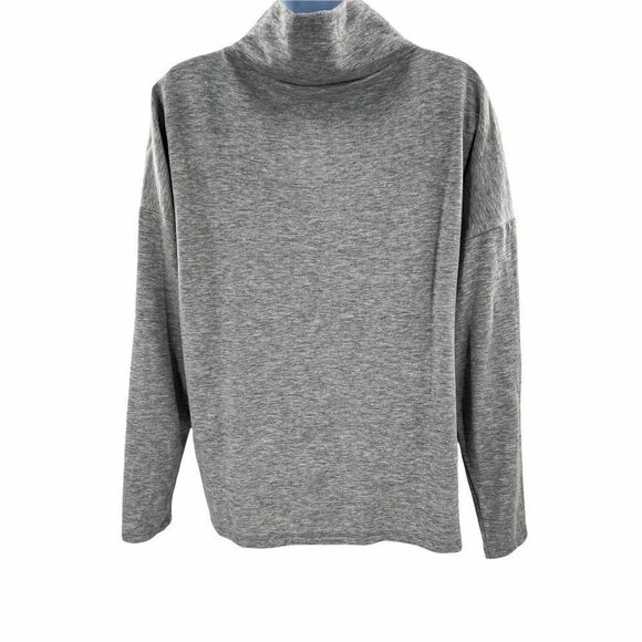 Joy Lab Grey Turtleneck Fleece Lined Sweater XS - Picture 2 of 7